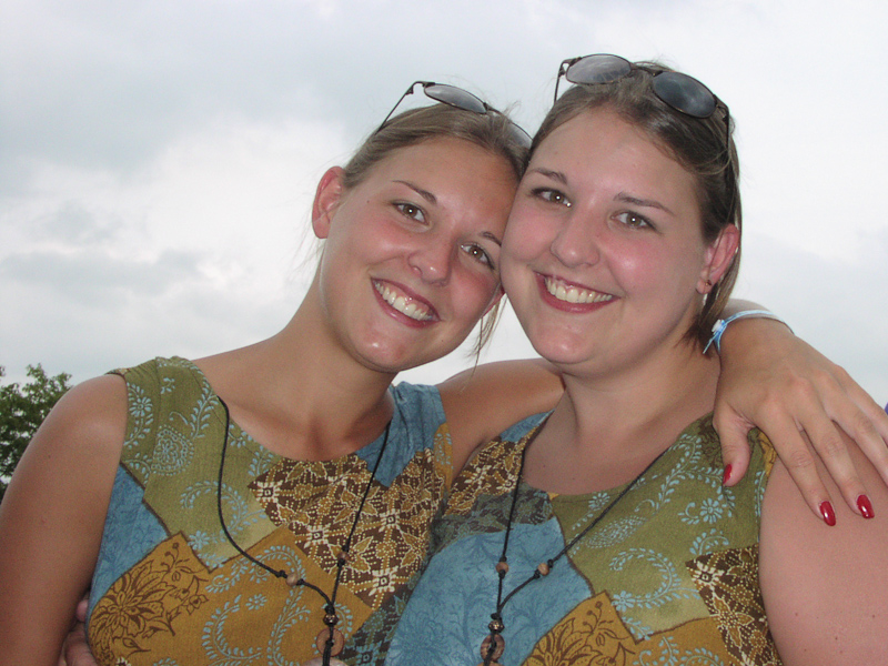 August 02, 2003@15:05<br/>Emily and Jenny, from Harrisburg, PA.