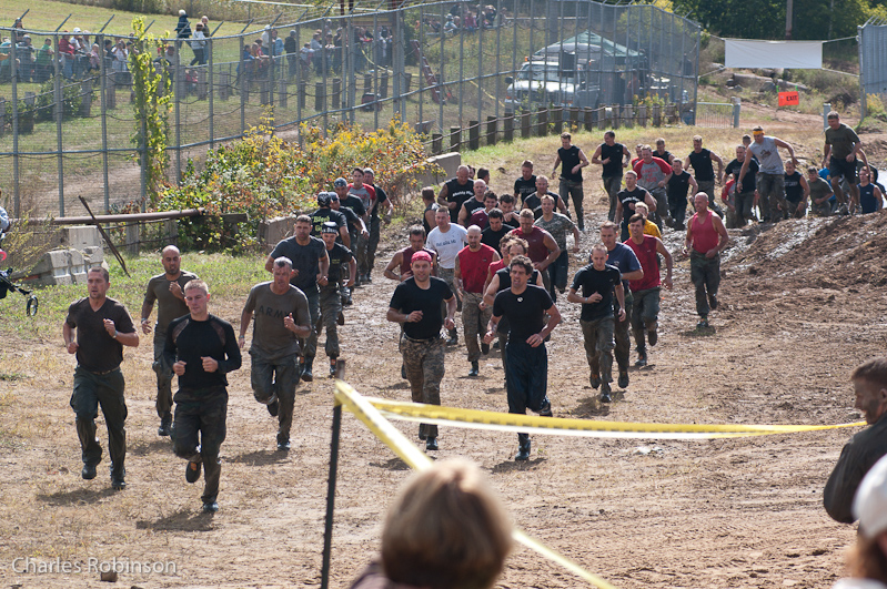 September 11, 2010@11:35<br/>This wave of runners appeared to be all members of the military