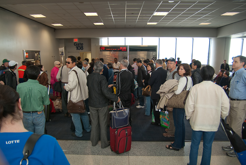 April 27, 2010@11:19<br/>Piling into the gate for our very-late departure out of Newark