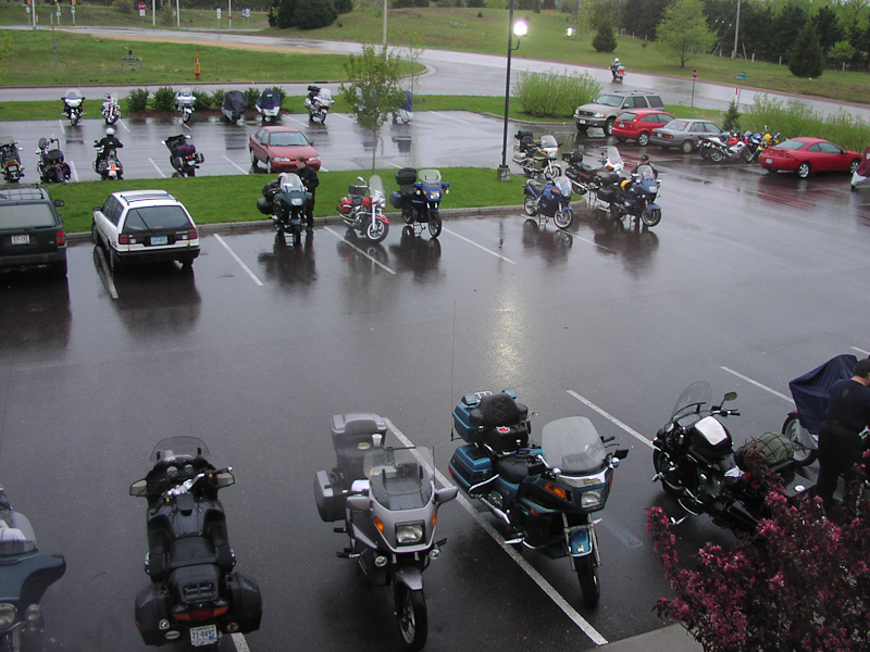 May 25, 2002@06:26<br/>Doesn't look like a fun day for a ride - but ride we must!