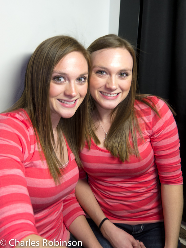 Bailey and Chelsi checked out the photo booth.<br />February 25, 2012@20:45