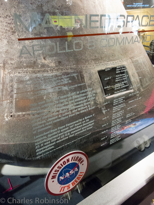 Apollo 8 command module.  