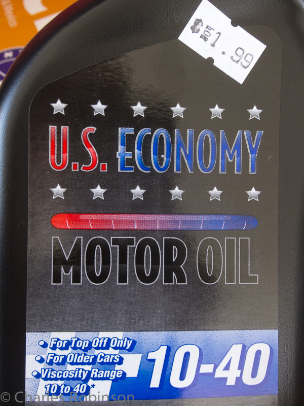 I love a motor oil which knows it's not very good.  