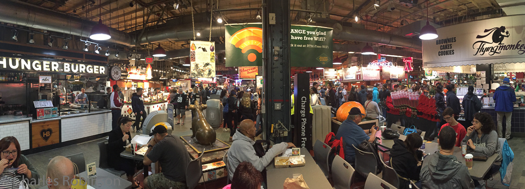 Breakfast at Reading Terminal Market.  Or maybe lunch - it's noon.<br />October 09, 2016@12:06