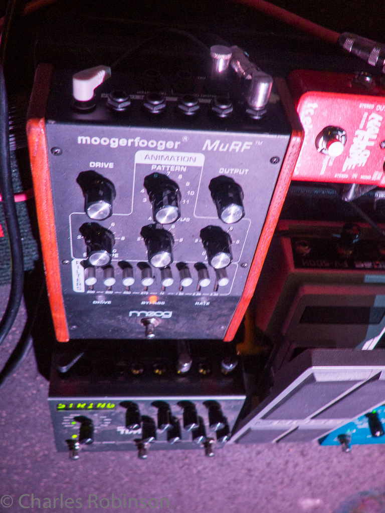 Adam pointed out that one of the pedals on the board was a 