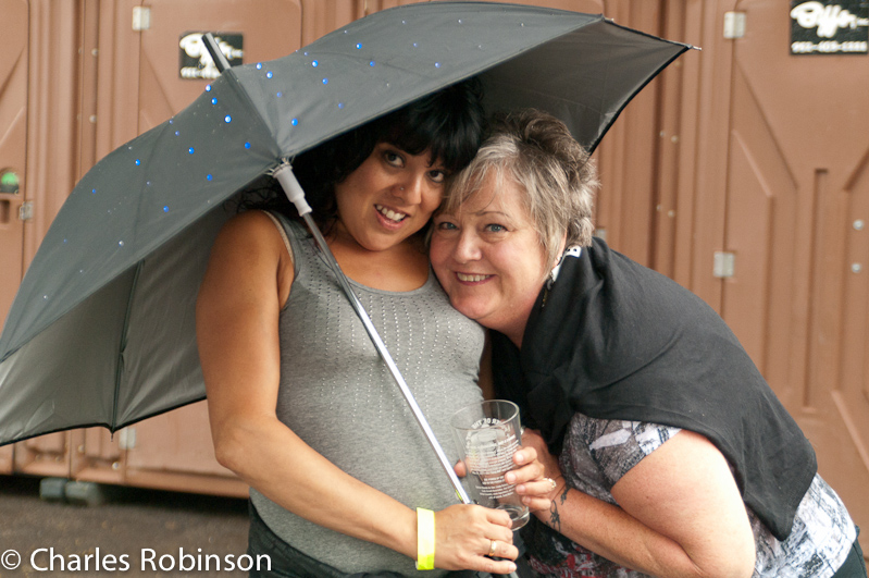 I just liked the LEDs on her umbrella.  How neat is that?<br />June 18, 2011@19:19