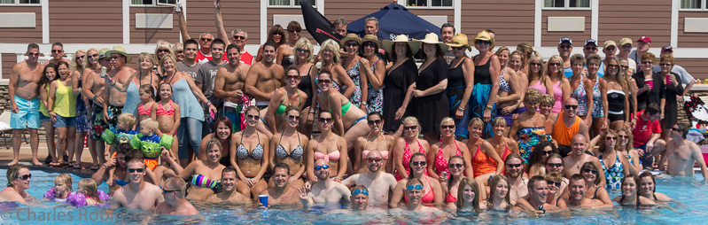 The Friday group by the pool<br />August 01, 2014@15:01