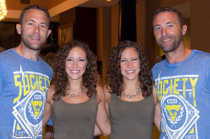 Shane and Shawn Funfar with Dera and Gianna<br />August 02, 2014@00:24