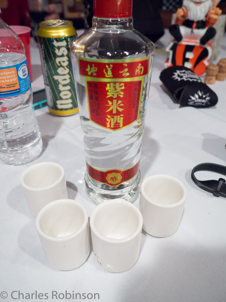 We brought some more BaiJiu from China.  A few rounds were passed around..<br />August 04, 2015@22:17