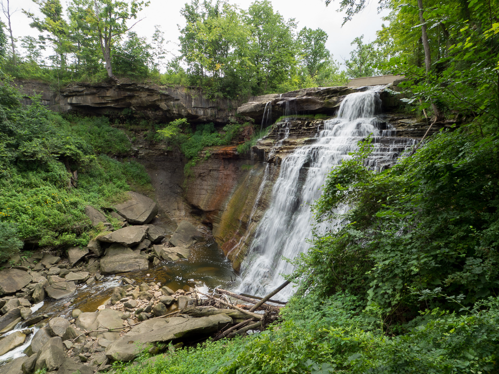 Wednesday, John and I took a trip over to Brandywine Falls.  Pretty!<br />August 01, 2018@12:00