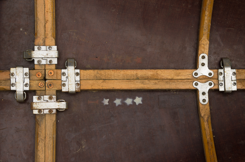 Detail of some of the latches which hold it together<br />August 31, 2014@12:55