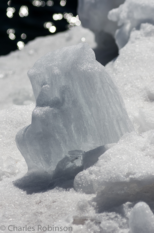 Cool chunk of ice.<br />March 16, 2014@11:12