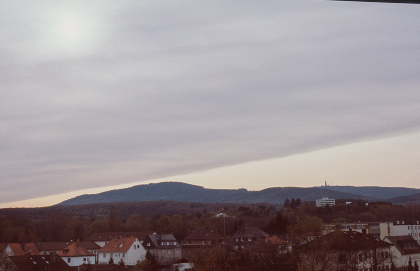 Feldberg at dawn (you can see the radio tower up on the top)