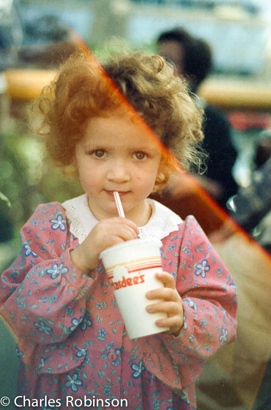 Waiting to ride the carousel after lunch<br />November 30, 1990@13:18