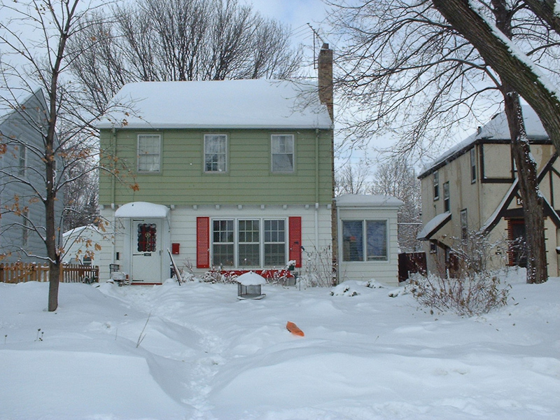 February 25, 2001@13:05<br/>Our old house in St. Paul