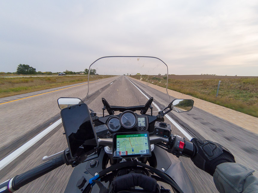 Cruising south on 61 somewhere north of Davenport, IA