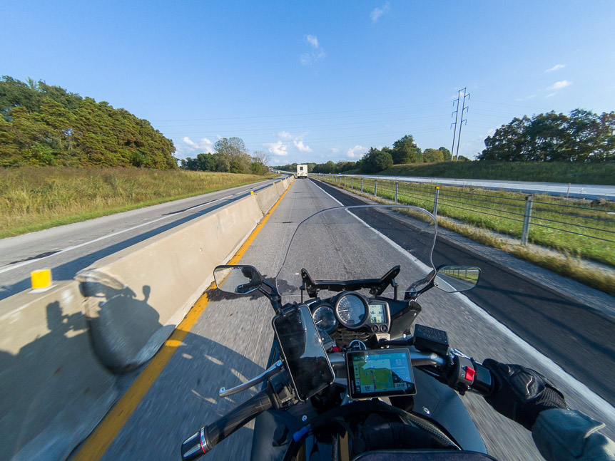 80 miles out of Nashville on I-24.  Heading to the hotel.