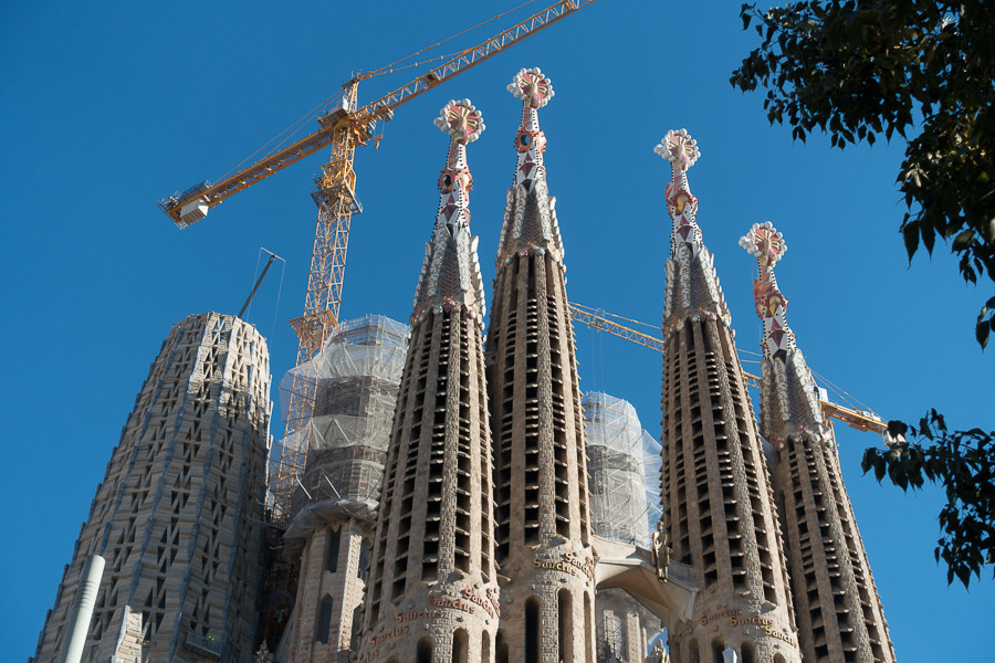 Sagrada Familia.  Yow!