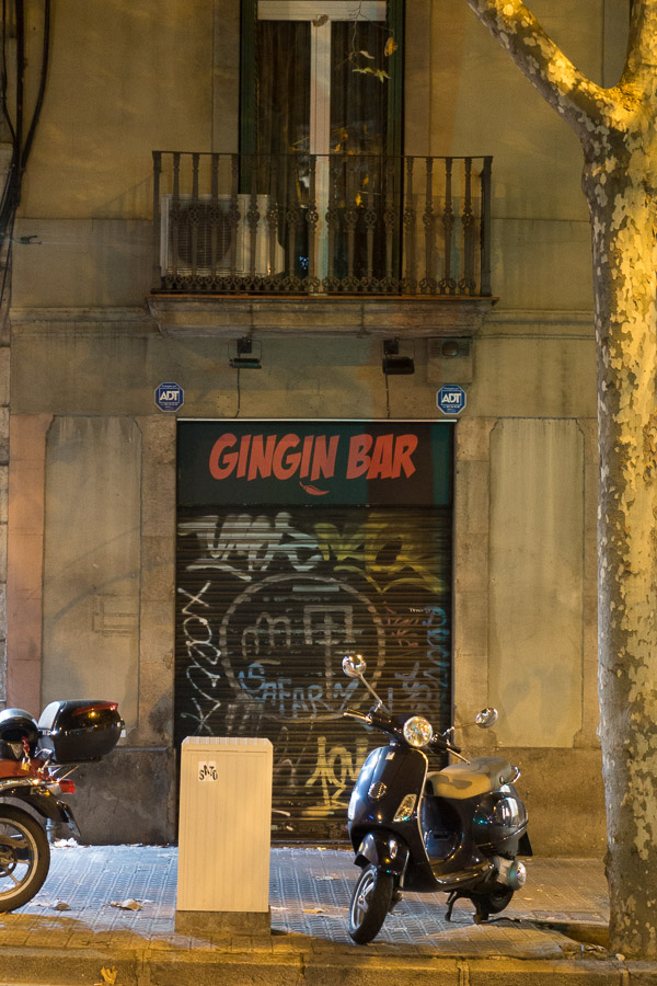 We wanted to go back to GinGin but it was clearly not open tonight!