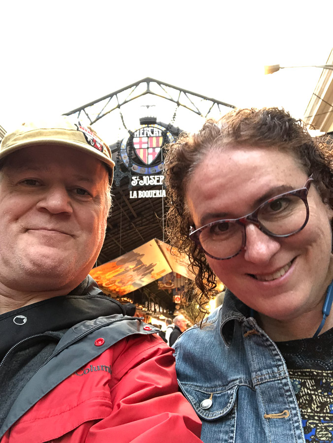 Even though La Boqueria was on our list of places to visit, we came across it entirely by accident.