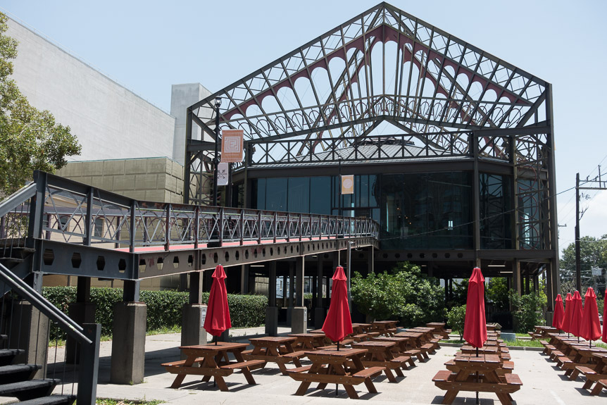 Turns out there's a bar in New Orleans built with bits of the Eiffel Tower!