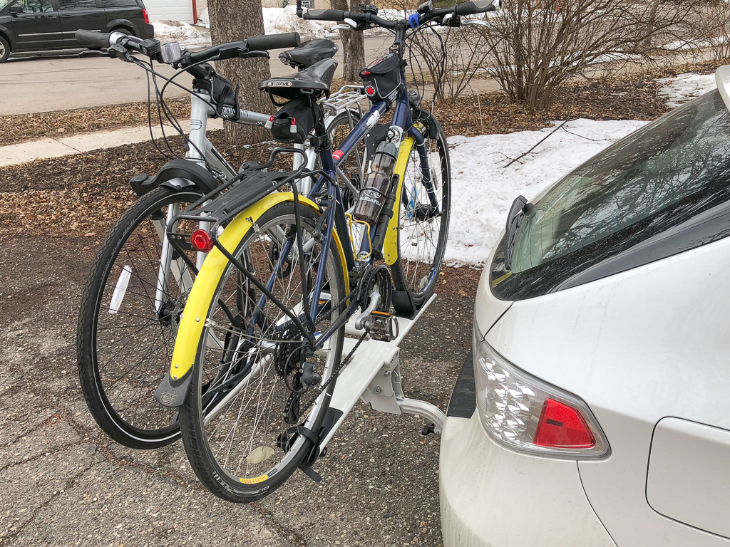 New bike rack!  We got a heck of a deal on a Kuat Sherpa 2.<br />March 22, 2018@09:41