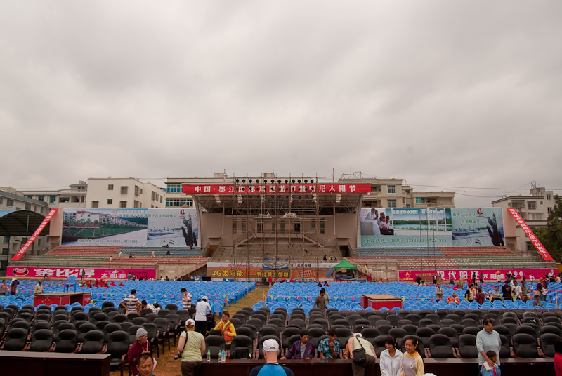 May 01, 2010@10:27<br/>The view of the stadium from the stage