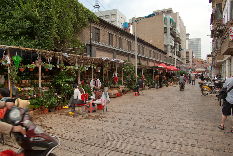 April 30, 2010@09:55<br/>Shopping street in Kunming