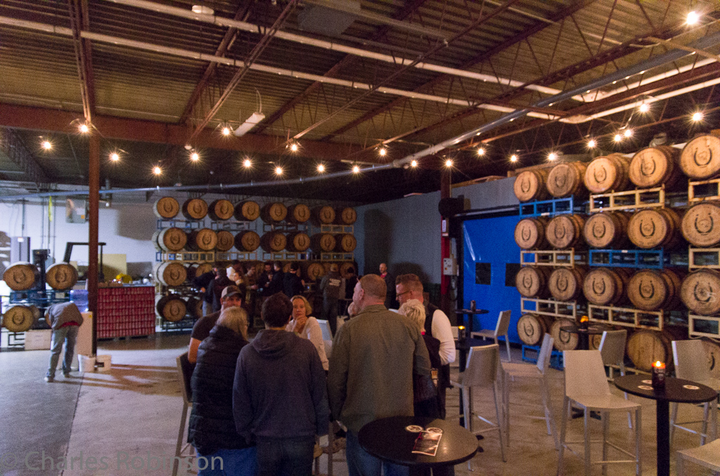 VIP room in the back of the brewery.  Very swanky!<br />October 25, 2014@15:23