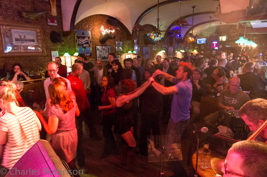 An unusually-quiet moment on the dance floor.<br />April 14, 2013@00:34