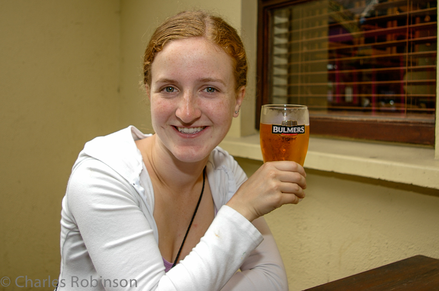 Dinner in Killarney - and time for another pint!<br />June 17, 2005@20:27