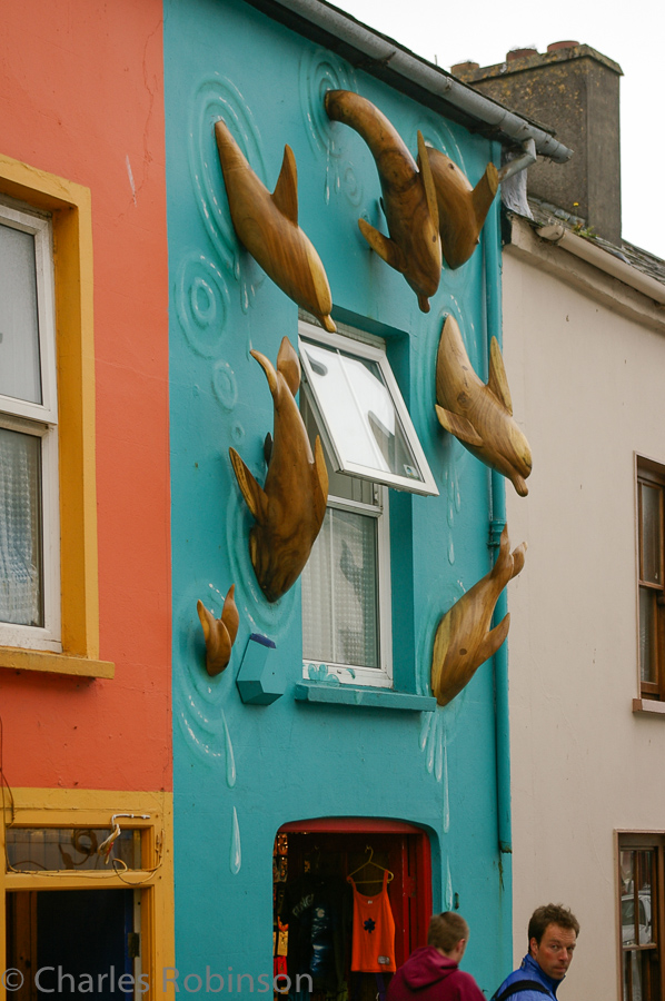 Neat looking storefront in Dingle.<br />June 18, 2005@17:23