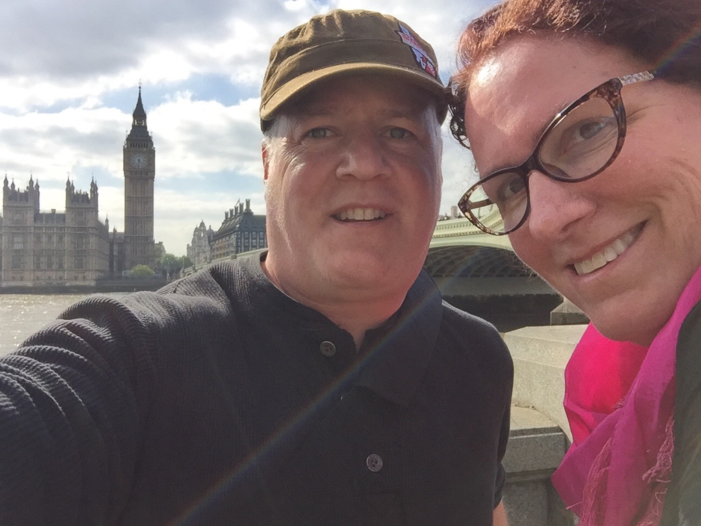 Hanging out by the river waiting for our ride in The London Eye<br />May 09, 2017@16:31