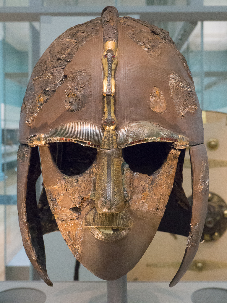 The Sutton Hoo helmet. Description in the next photo.<br />May 09, 2017@15:09