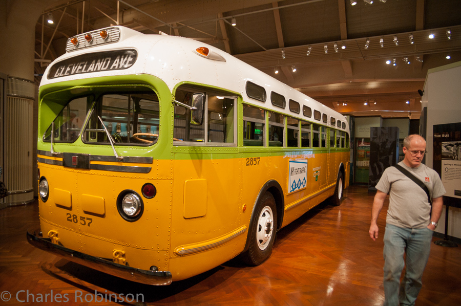 Seriously?  THE Rosa Parks bus?  How'd they DO that?  Cool.<br />December 17, 2011@12:46