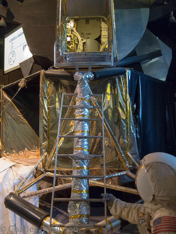 The Lunar Lander training vehicle.  Every person who has landed on the moon has been inside this device for thousands of hours of training.  It's MUCH TALLER than I imagined.<br />September 28, 2012@13:51