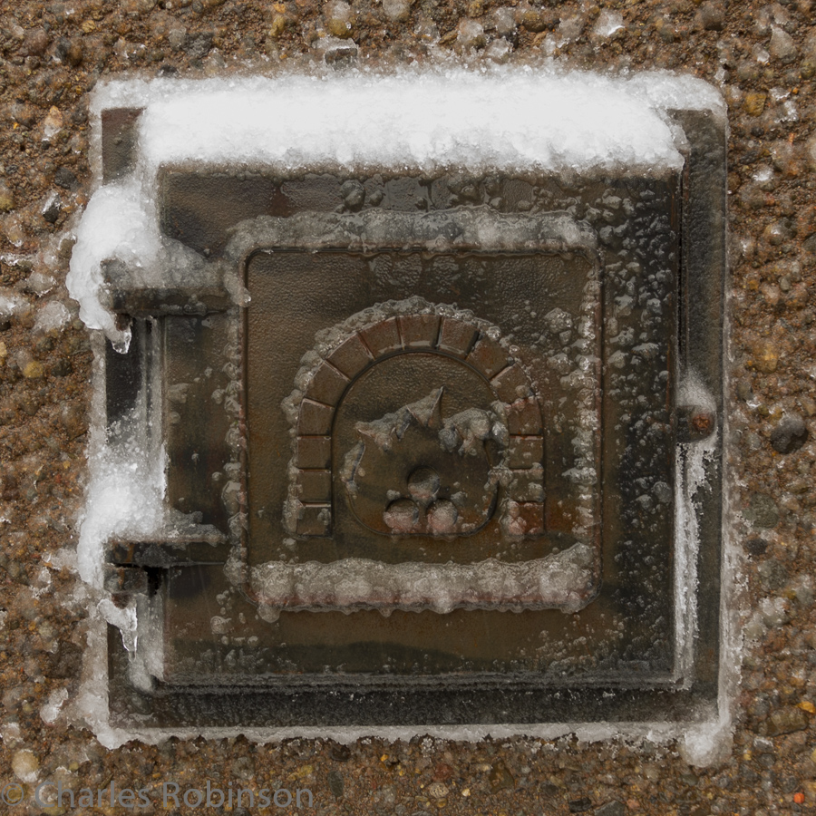 Wall detail at Timberline Lodge, Mount Hood.<br />September 30, 2013@11:33