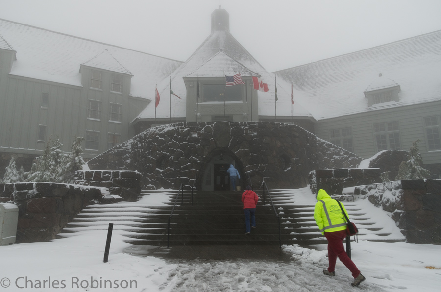 Timberline Lodge - apparently the exterior shots for 