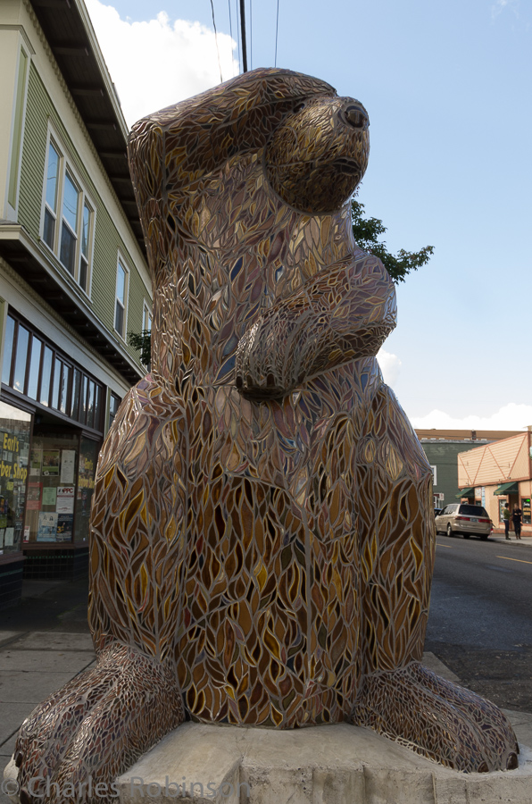 Beaver sculpture - 