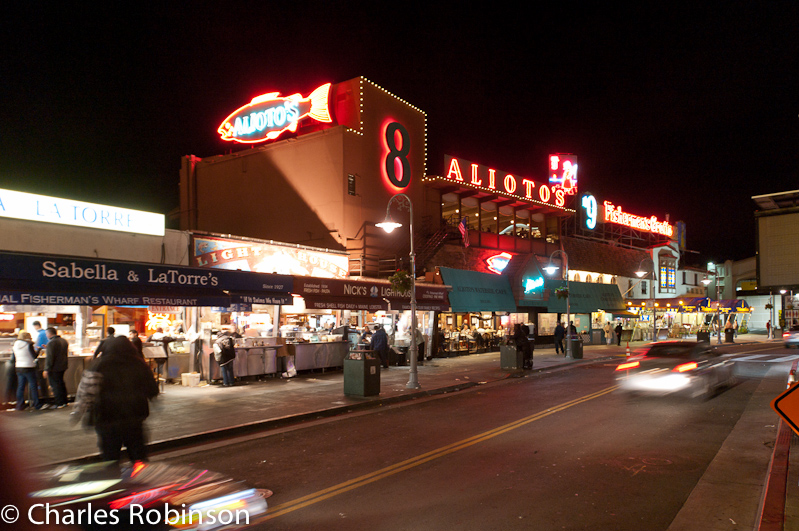 Sat at a sidewalk table and had a bottle of wine at Alioto's.  The end of a loooong day.<br />November 06, 2011@22:34