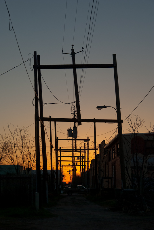 February 16, 2010@18:09<br/>Powerlines in Galveston..