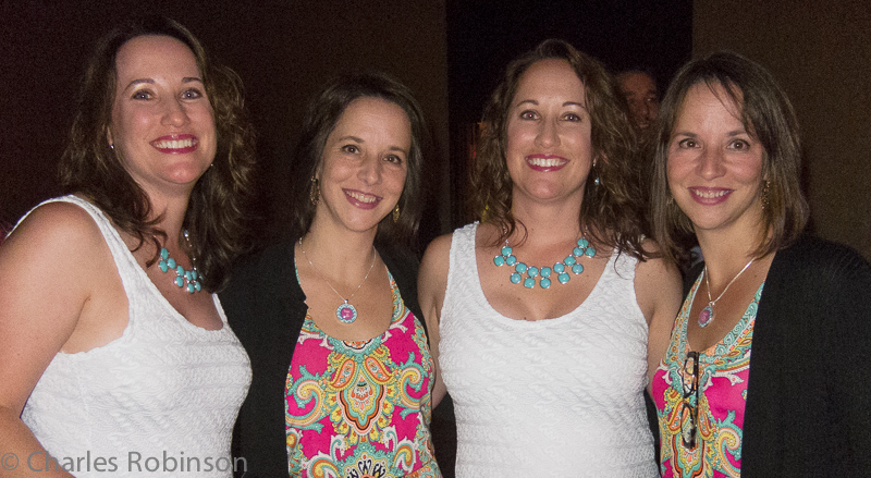 Leslie and Heather with Bridget and Ingrid<br />August 03, 2014@01:16