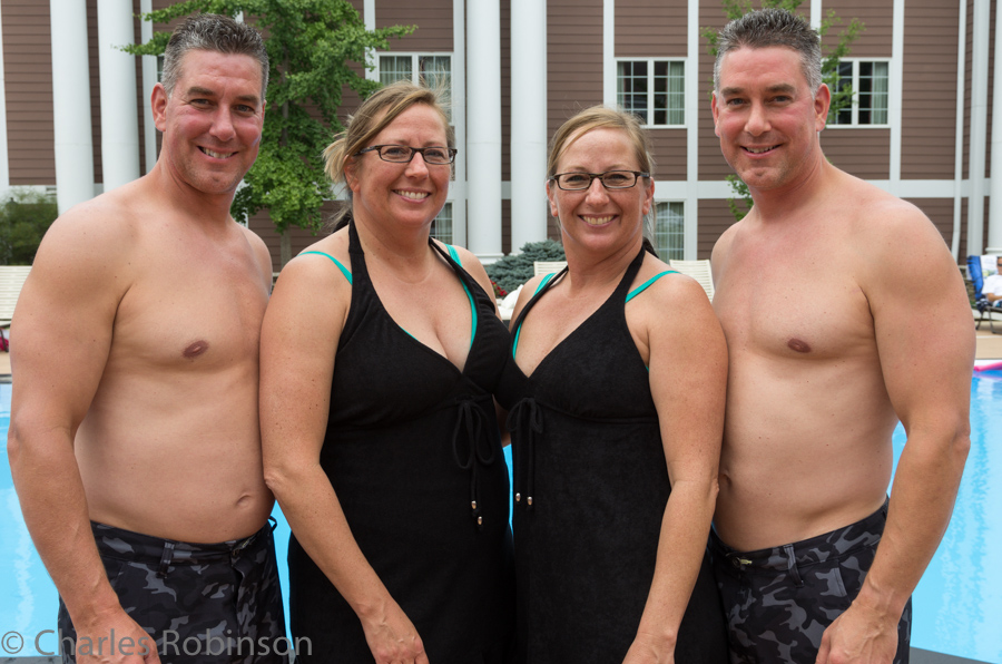 Nick and Jim with Jody and Jenny<br />August 02, 2013@13:42