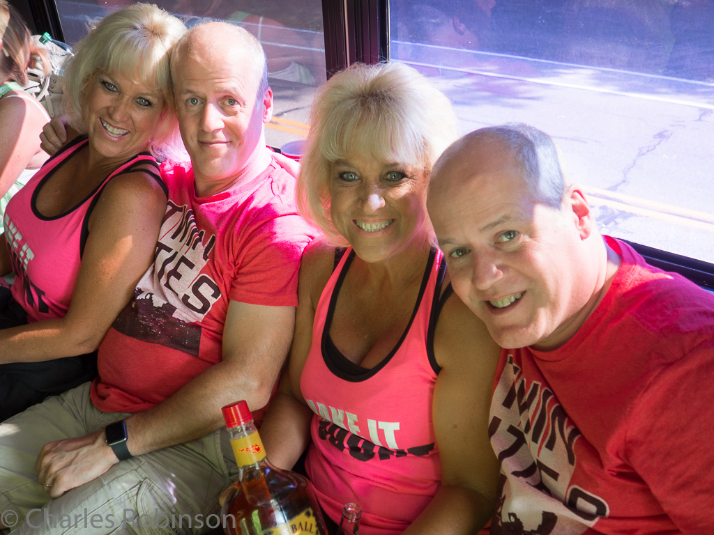 On the party bus, heading for whirlyball<br />August 03, 2016@17:09