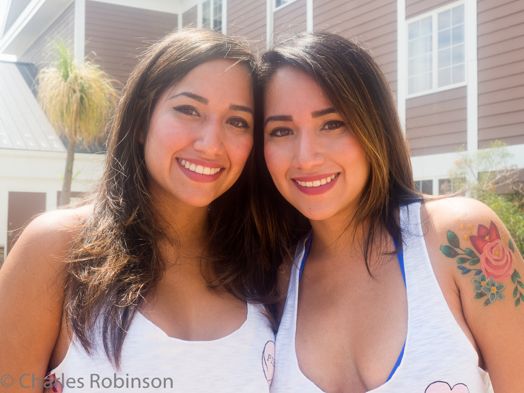Mel and Stefany from Miami (and with a smudged camera lens, darnit!)<br />August 04, 2016@13:29