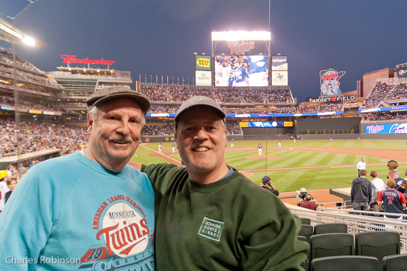 September 30, 2010@19:10<br/>Tom and I at our seats