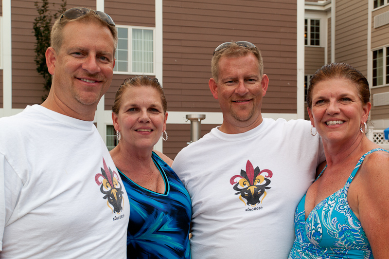 August 05, 2010@18:32<br/>Rob and Rich with Brenda and Linda