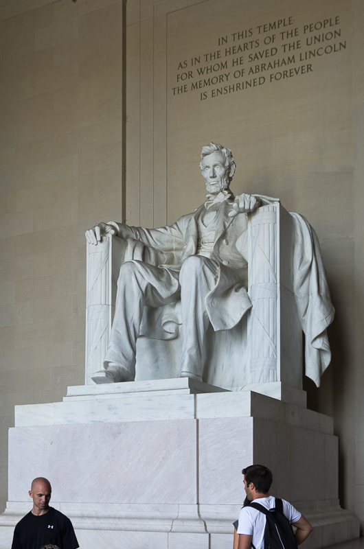 Lincoln Memorial - because you just gotta.<br />September 22, 2014@16:37