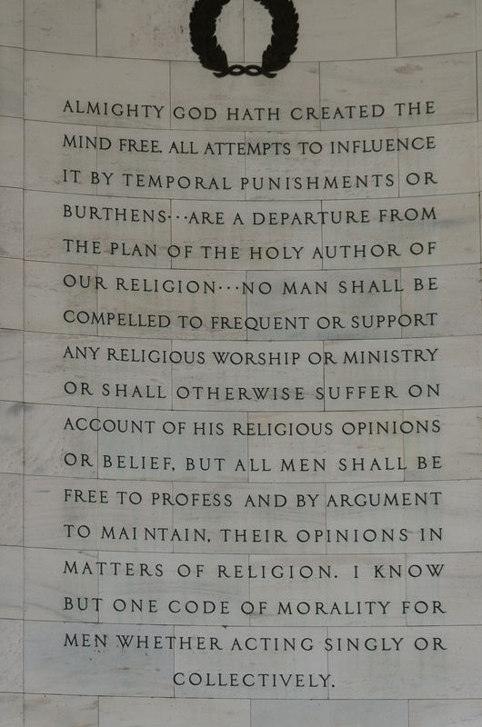 ..and again.  Read it and think about it.  Jefferson was a righteous dude.<br />September 23, 2014@13:30