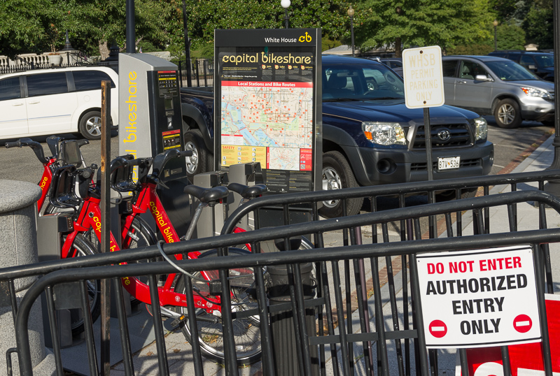 This is one bike-share station you're not going to be able to use unless you 